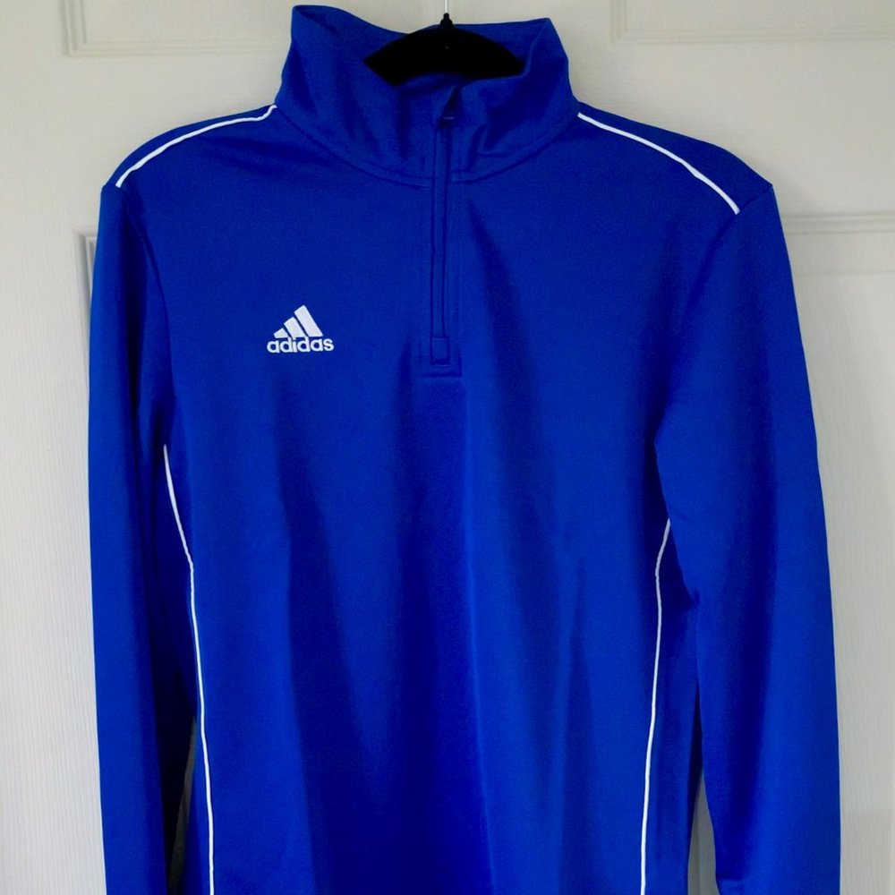 Adidas Royal Blue Women's Core 18 Training Top - NWT
